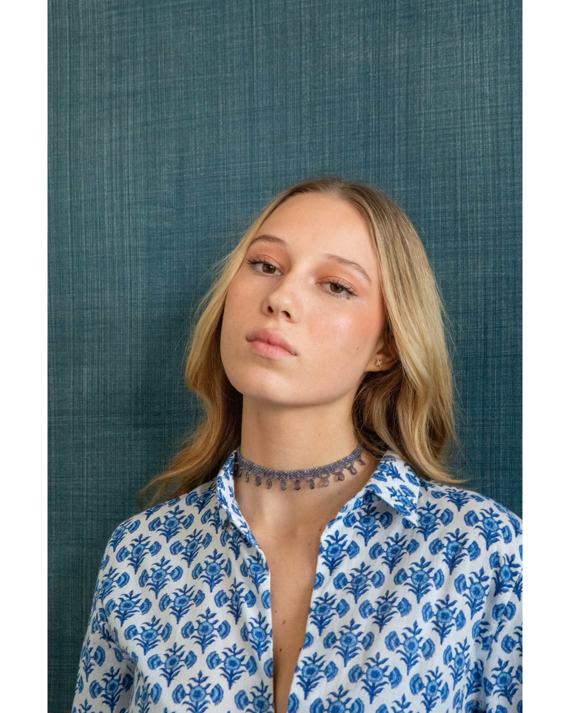 CHOKER IOLITE