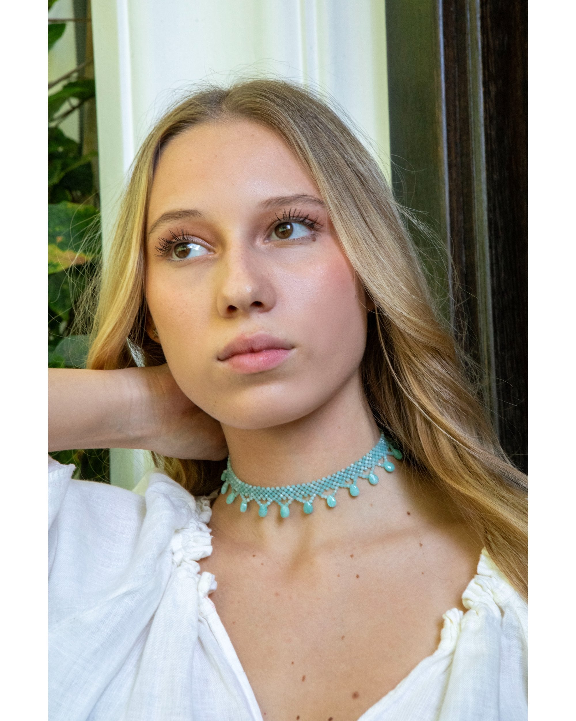 CHOKER AMAZONITE