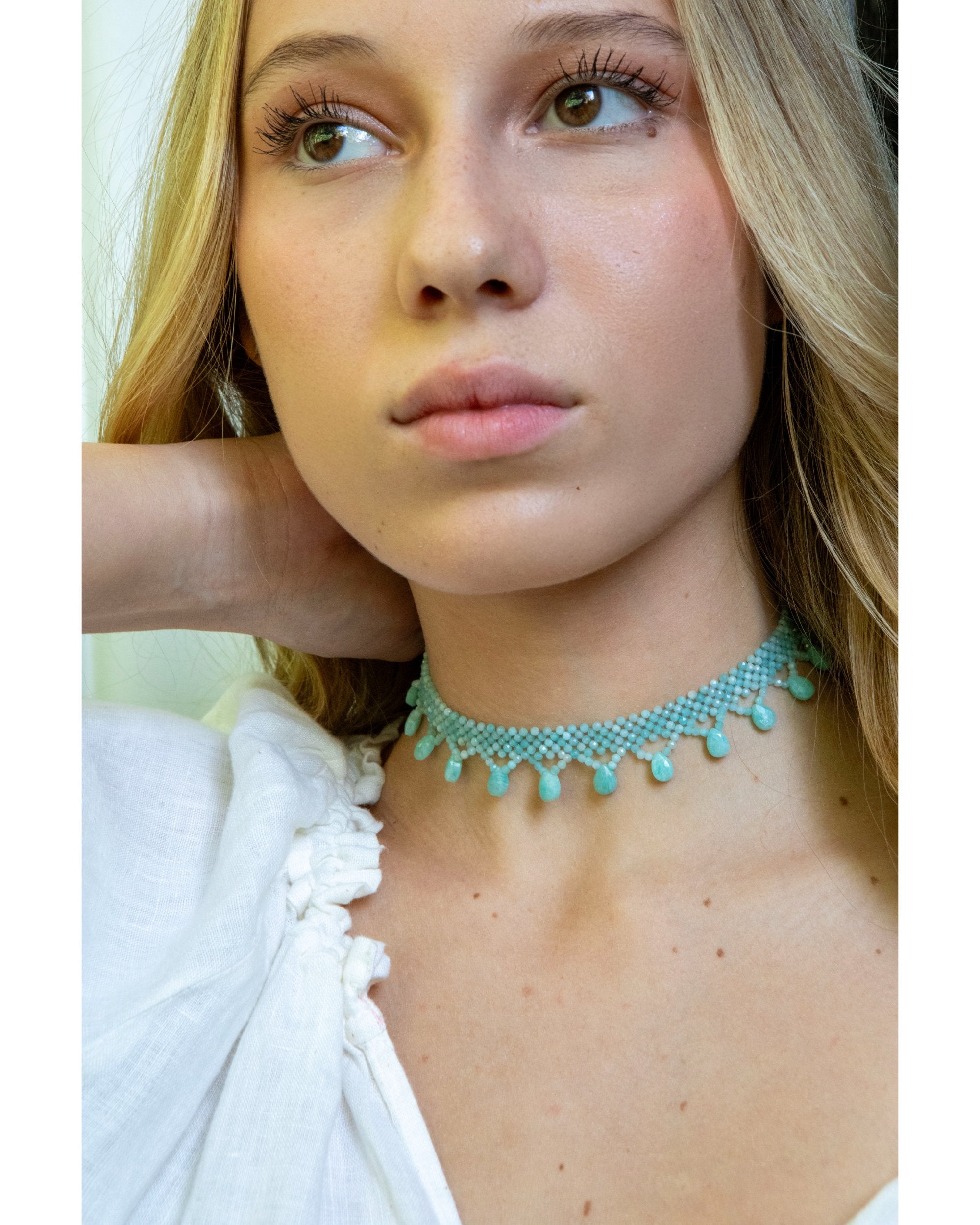 CHOKER AMAZONITE