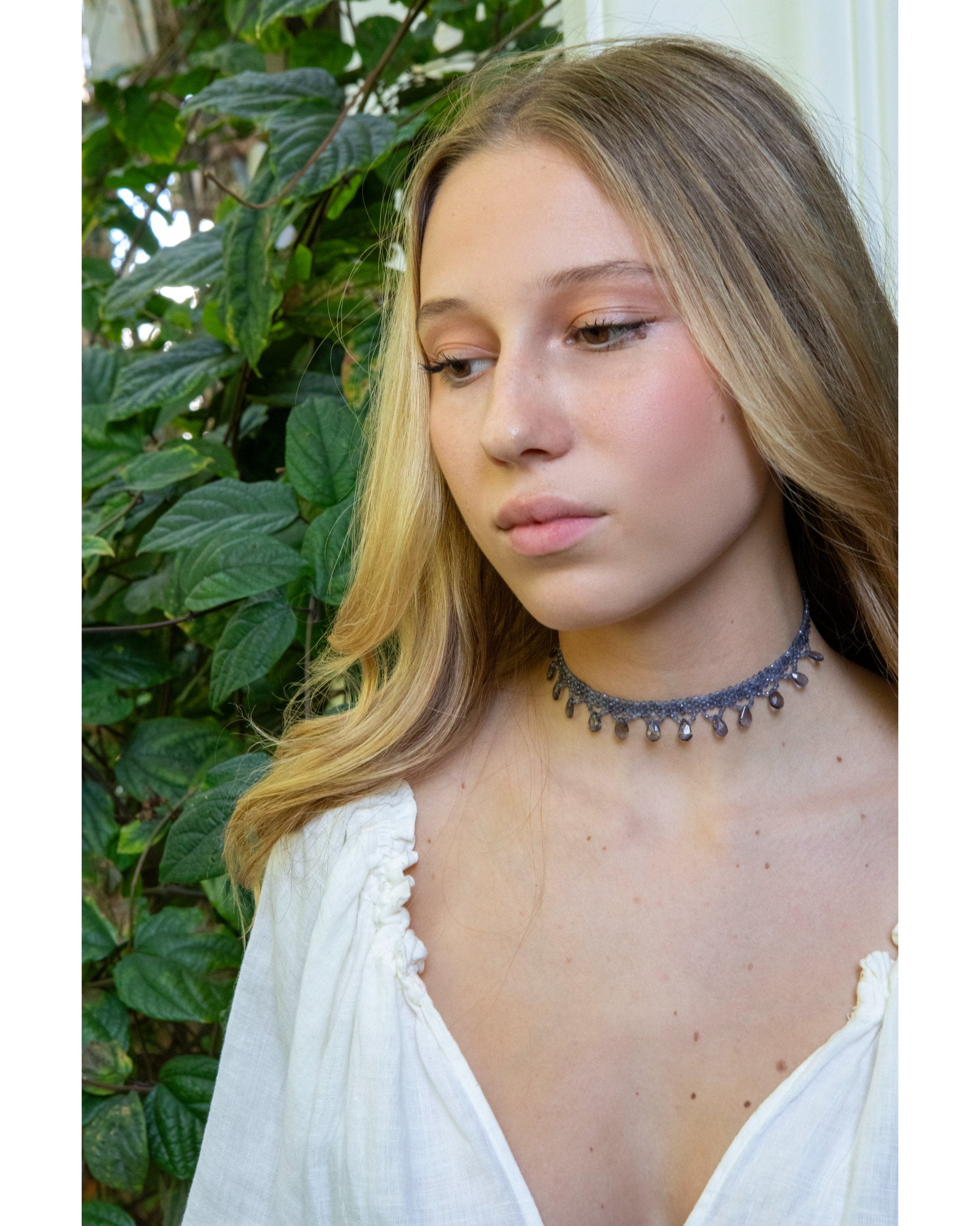 CHOKER IOLITE