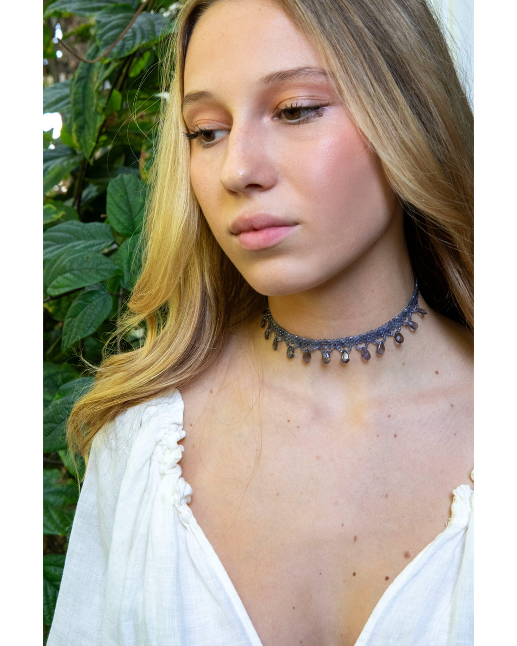 CHOKER IOLITE